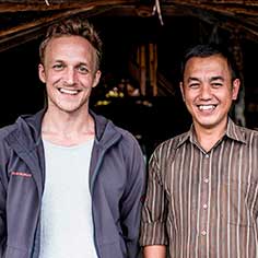 Mr Marc Weiglein and Pak Madi